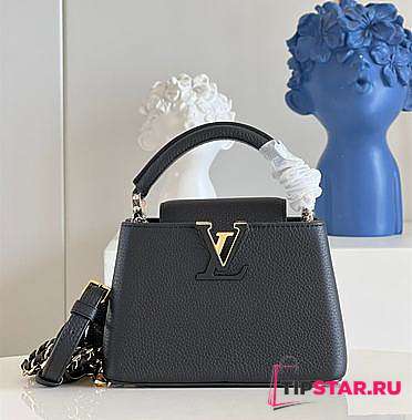 Louis Vuitton Capucines Mini Black Size 21x14x8 cm - 1