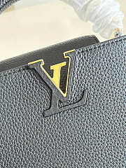 Louis Vuitton Capucines Mini Black Size 21x14x8 cm - 3