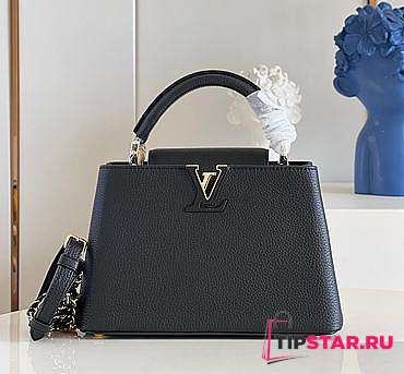 Louis Vuitton Capucines BB Black Size 27 x 18 x 9 cm - 1