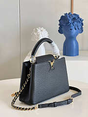 Louis Vuitton Capucines BB Black Size 27 x 18 x 9 cm - 5