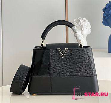 Louis Vuitton Capucines BB Black Bag Size 27 x 18 x 9 cm - 1