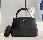 Louis Vuitton Capucines BB Black Bag Size 27 x 18 x 9 cm - 1
