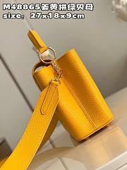 Louis Vuitton Capucines BB Yellow Size 27x18x9 cm - 4