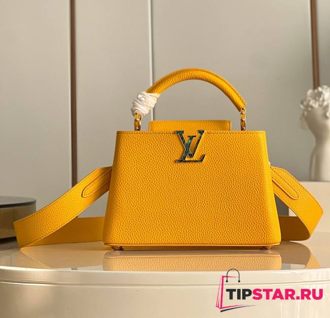 Louis Vuitton Capucines BB Yellow Size 27x18x9 cm - 1
