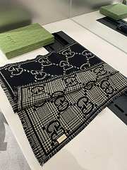 Gucci Scarf Black  - 2