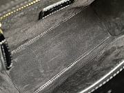 Lady Dior Medium Patent Leather Bag Black Gold Hardware Size 24×20×11 cm - 2