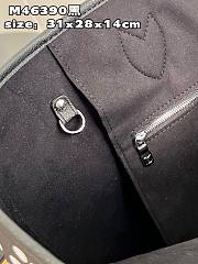Louis Vuitton x Yayoi Kusama Neverfull Black MM Infinity Dots Size 31x28x14 cm - 2