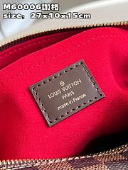 Louis Vuitton Ravello GM Ebene Damier Canvas Shoulder Bag Size 27x10x15 cm - 5