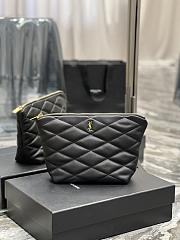 YSL Quilted Monogram Pouch Size 26x19x11 cm - 1
