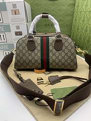 Gucci Supreme multicolor ophidia handle bag Size 32.5x20x16 cm - 5