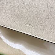  Gucci White Mini Dionysus Bamboo & Leather Bag 523367 Size 20x14x9 cm - 3