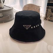 PRADA Re-nylon bucket hat - Black - 1