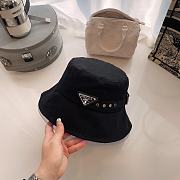 PRADA Re-nylon bucket hat - Black - 3