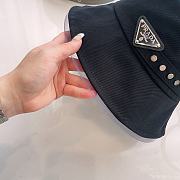 PRADA Re-nylon bucket hat - Black - 2