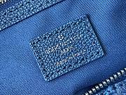 Louis Vuitton Blue Keepall 50 Seethrough Triangle Turquoise M21375 Size 50 x 29 x 23 cm - 6