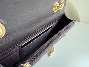 Chanel 22k Woc bag with charm lambskin leather gold hardware Black Size 17 cm - 2