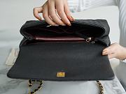 Chanel Coco Black Caviar Leather Bag 55050541 Size 29×18×12 cm - 3