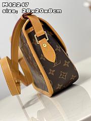 Louis Vuitton Vintage Sac Gibeciere MM Monogram Canvas Messenger Shoulder Bag Size 28x20x8 cm - 3