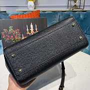 D&G Medium Calfskin Sicily 58 Bag Black Size 25 x 20 x 12 cm - 3