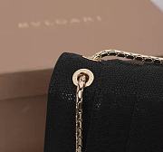 Bvlgari Serpenti Forever crossbody Black bag Size 27.5x18x7 cm - 4