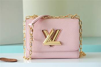 Louis Vuitton Twist PM Epi Wisteria Pink Size 28x18x8 cm
