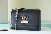 Louis Vuitton Twist PM Epi Wisteria Black Size 28x18x8 cm - 1