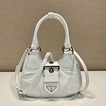 Prada Moon padded nappa-leather bag White Size 23x16x9 cm