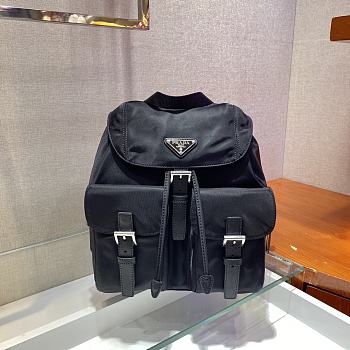 Prada Small Re-Nylon backpack Black Size 28x23.5x12 cm