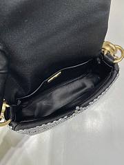 Prada Satin mini-bag Sliver with crystals Size 17x11.5x6.5 cm - 2