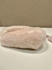 Prada Shearling mini Pink Bag Size 28x16x7 cm - 2