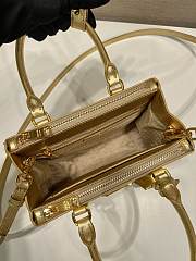 Prada Galleria Saffiano leather mini-bag Platinum Size 20x15x9.5 cm - 3