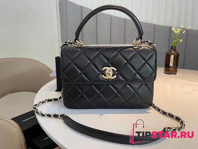 Chanel Trendy CC Black Size 25 x 17 x 9 cm - 1