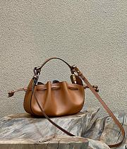 Fendi Pomodorino leather Brown bag Size 24×9.5×14 cm - 1