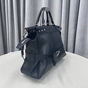 Balenciaga Waist Large Bag in black grained calfskin Size 50x17x37 cm - 4