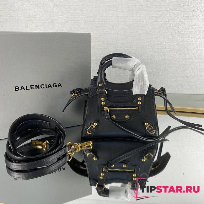 Balenciaga Neo Classic mini bag Black Size 18 cm - 1