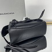 Balenciaga Neo Classic Mini Top Handle Bag Leather Gun Metal Size 18 cm - 6