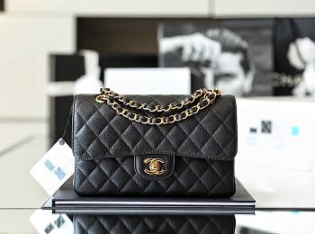 Chanel classic flap small black Size 23x14.5x6