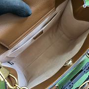Gucci Diana small tote bag in Brown leather Size 27x24x11 cm - 2