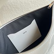 Dior A5 pouch Crafted in Dior gray grained calfskin Christian Dior 1947 Size 35.5×24cm - 3