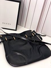 GUCCI  Gucci 1955 Horsebit Messenger Black Bag Size 38x35x5 cm - 3