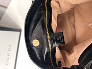 GUCCI  Gucci 1955 Horsebit Messenger Black Bag Size 38x35x5 cm - 2