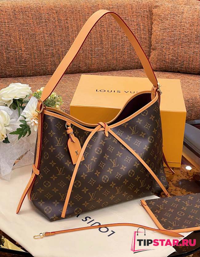Louis Vuitton CarryAll MM Bag Monogram Size 39x30x15 cm  - 1