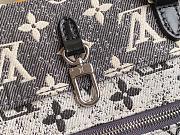 Louis Vuitton LV Onthego Medium Handbag Denim Size 35 x 27 x 14 cm  - 2