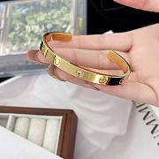 Cartier Love Bracelet 4 Diamonds Yellow Gold 6.2 mm  - 5