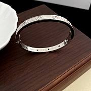 Cartier unworn white gold diamond Love bracelet  - 5