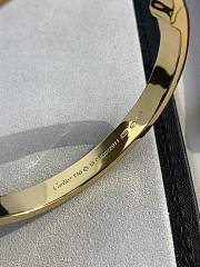 Cartier unworn Yellow Gold diamond Love bracelet - 6