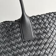 Bottega Veneta Cabat Large Intrecciato Tote Bag Black Size 51x18x28 cm - 6
