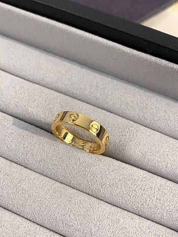 Cartier love ring gold 