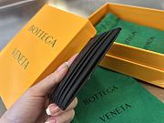 BOTTEGA VENETA Intreccio leather Black card case 731956 Size 10 x 8 x 0.5 cm - 2