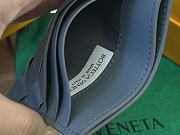 BOTTEGA VENETA Intreccio leather Gray card case 731956 Size 10 x 8 x 0.5 cm - 2